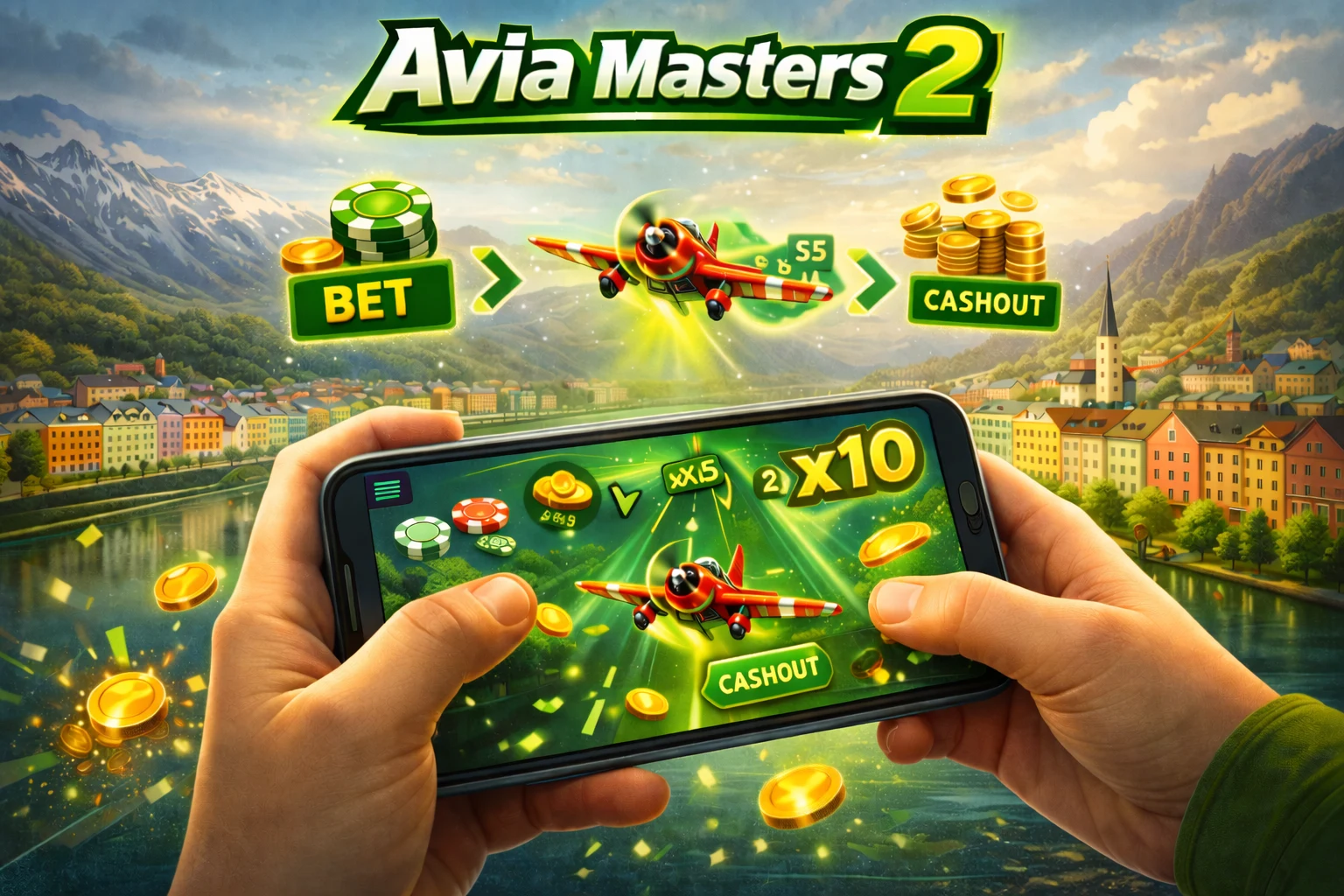 Avia Masters 2 auf dem Smartphone spielen